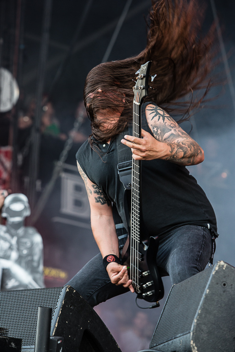Heaven Shall Burn @ Rock Am Ring 2014, picture 31, photographed by Edwin Houdevelt - FrontView Magazine