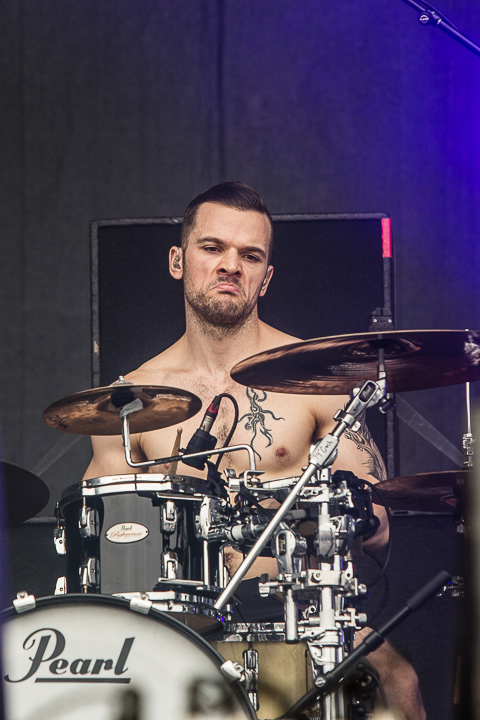 Karnivool @ Rock Am Ring 2014, picture 13, photographed by Edwin Houdevelt - FrontView Magazine