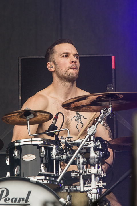 Karnivool @ Rock Am Ring 2014, picture 14, photographed by Edwin Houdevelt - FrontView Magazine