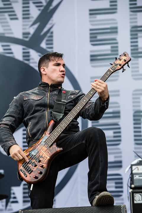 Powerman 5000 @ Rock Am Ring 2014, foto 12, foto's door Edwin Houdevelt - FrontView Magazine