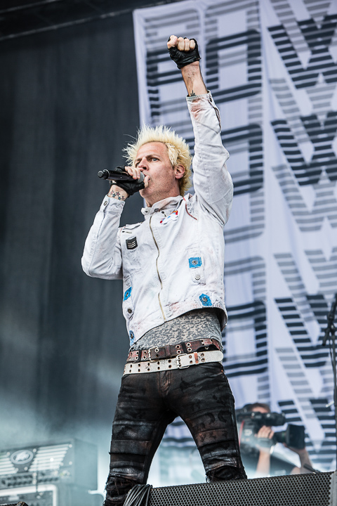 Powerman 5000 @ Rock Am Ring 2014, foto 14, foto's door Edwin Houdevelt - FrontView Magazine