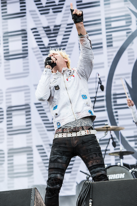 Powerman 5000 @ Rock Am Ring 2014, foto 15, foto's door Edwin Houdevelt - FrontView Magazine