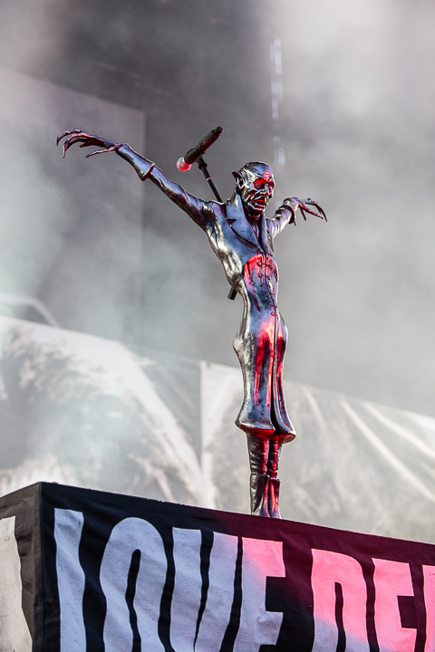 Rob Zombie @ Rock Am Ring 2014, foto 1, foto's door Edwin Houdevelt - FrontView Magazine