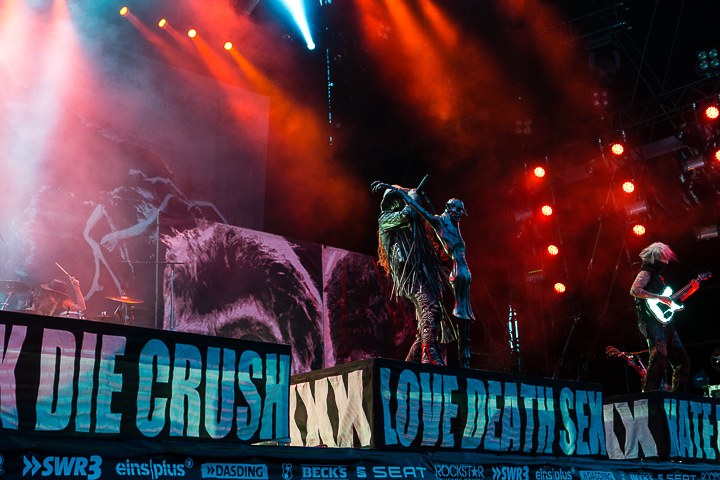 Rob Zombie @ Rock Am Ring 2014, foto 2, foto's door Edwin Houdevelt - FrontView Magazine