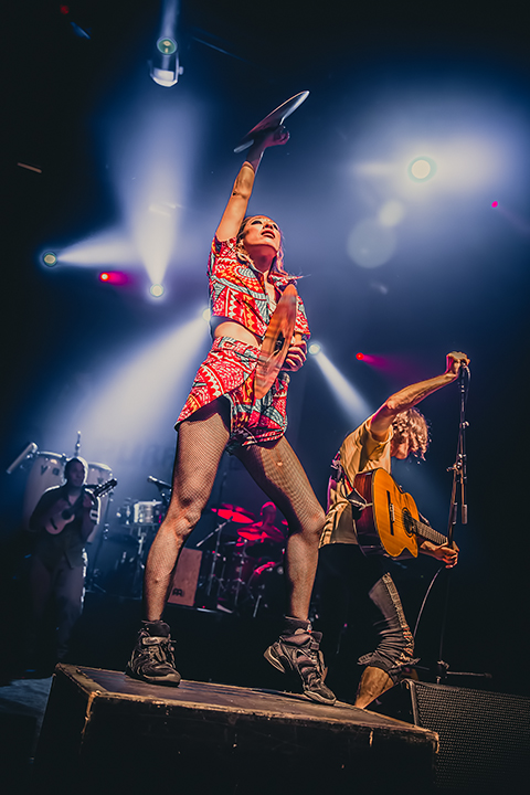 Gogol Bordello @ Ancienne Belgique, foto 20, foto's door Elke Briers - FrontView Magazine