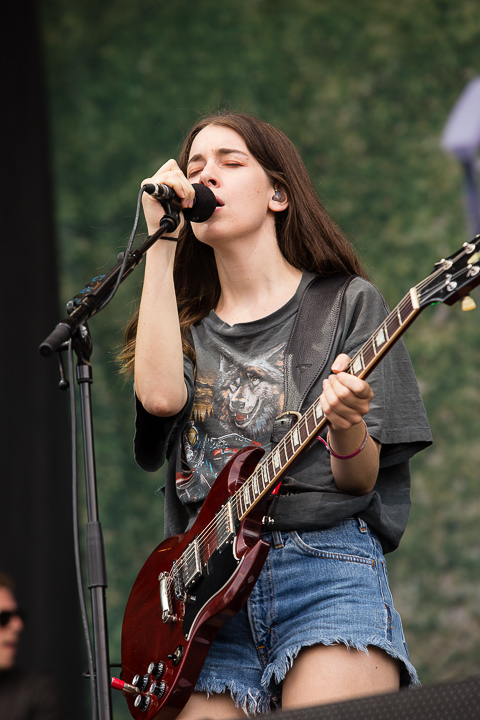 Haim @ Rock Am Ring 2014, picture 1, photographed by Edwin Houdevelt - FrontView Magazine
