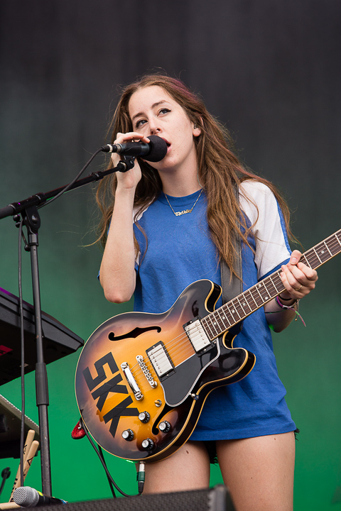 Haim @ Rock Am Ring 2014, picture 2, photographed by Edwin Houdevelt - FrontView Magazine