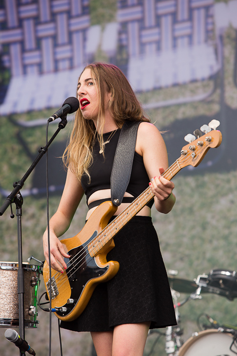 Haim @ Rock Am Ring 2014, picture 4, photographed by Edwin Houdevelt - FrontView Magazine