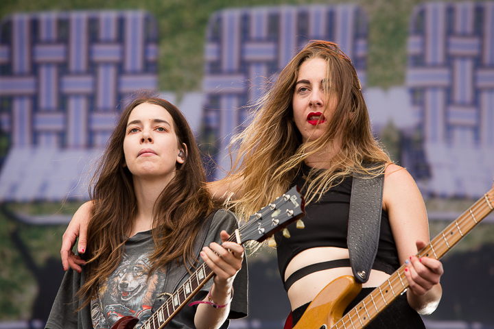 Haim @ Rock Am Ring 2014, picture 6, photographed by Edwin Houdevelt - FrontView Magazine