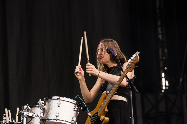 Haim @ Rock Am Ring 2014, picture 9, photographed by Edwin Houdevelt - FrontView Magazine