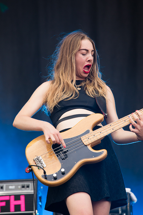 Haim @ Rock Am Ring 2014, picture 12, photographed by Edwin Houdevelt - FrontView Magazine