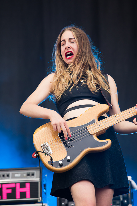 Haim @ Rock Am Ring 2014, picture 13, photographed by Edwin Houdevelt - FrontView Magazine