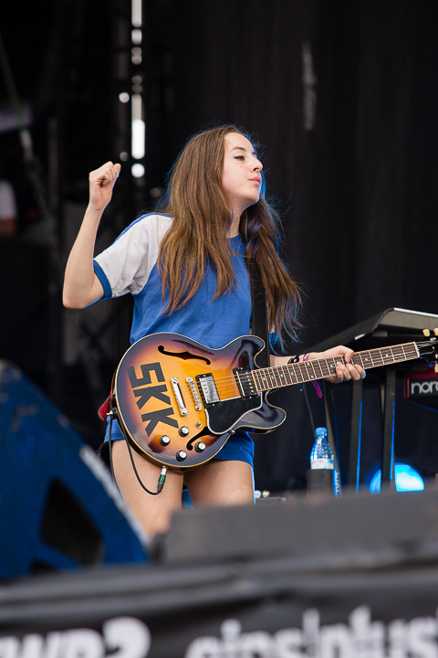 Haim @ Rock Am Ring 2014, picture 14, photographed by Edwin Houdevelt - FrontView Magazine