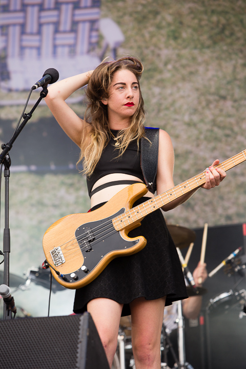 Haim @ Rock Am Ring 2014, picture 16, photographed by Edwin Houdevelt - FrontView Magazine