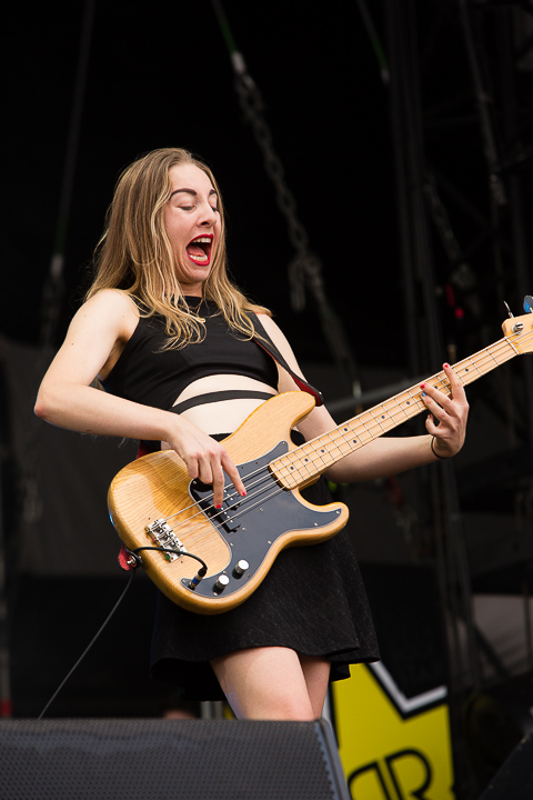 Haim @ Rock Am Ring 2014, picture 17, photographed by Edwin Houdevelt - FrontView Magazine