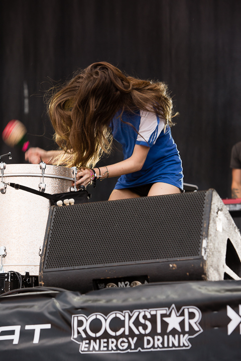 Haim @ Rock Am Ring 2014, picture 18, photographed by Edwin Houdevelt - FrontView Magazine