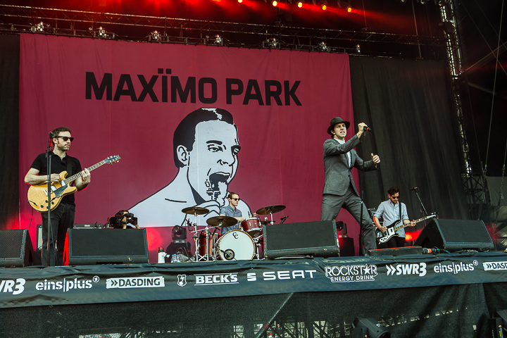 Maximo Park @ Rock Am Ring 2014, picture 1, photographed by Edwin Houdevelt - FrontView Magazine