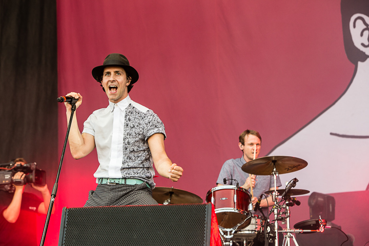 Maximo Park @ Rock Am Ring 2014, picture 20, photographed by Edwin Houdevelt - FrontView Magazine