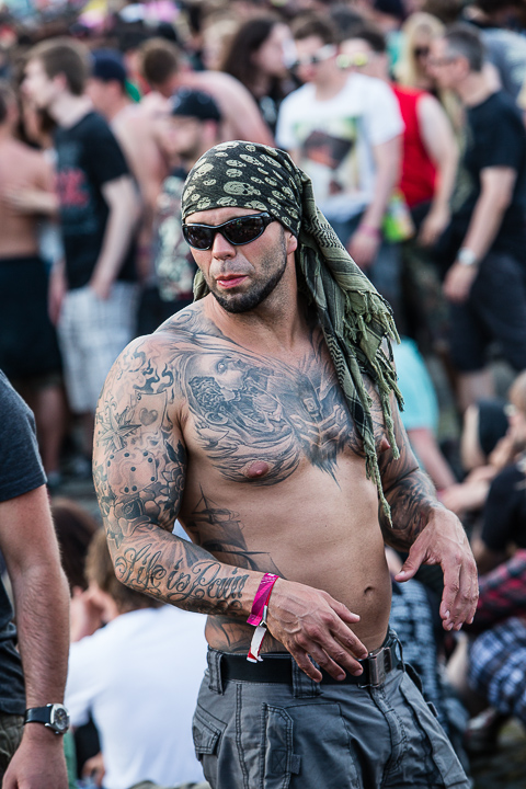 Sfeer & Publiek @ Rock Am Ring 2014, picture 54, photographed by Edwin Houdevelt - FrontView Magazine