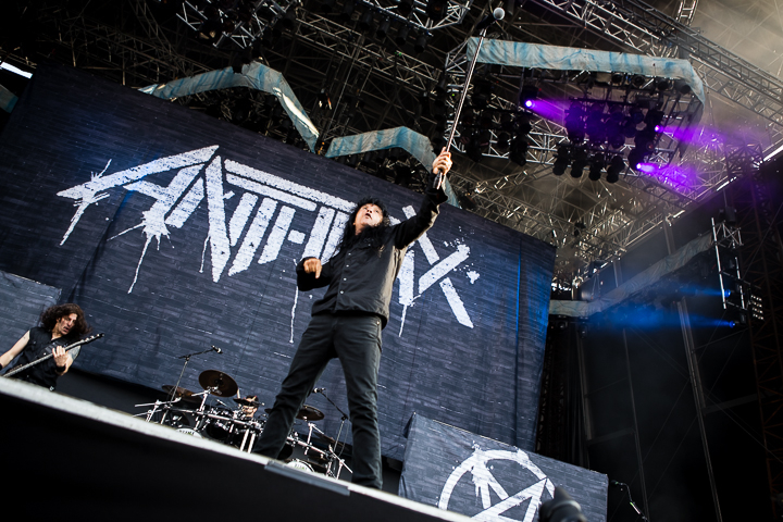 Anthrax @ Copenhell 2014, foto 2, foto's door Dorien Goetschalckx - FrontView Magazine