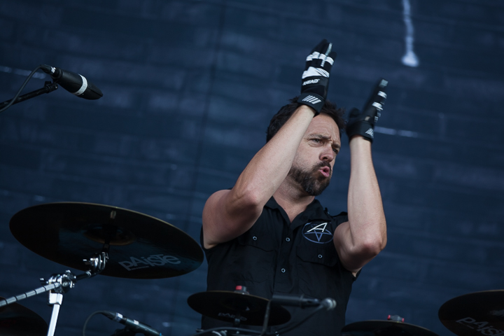 Anthrax @ Copenhell 2014, foto 14, foto's door Dorien Goetschalckx - FrontView Magazine