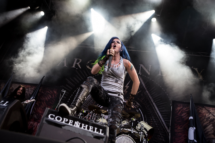Arch Enemy @ Copenhell 2014, foto 4, foto's door Dorien Goetschalckx - FrontView Magazine