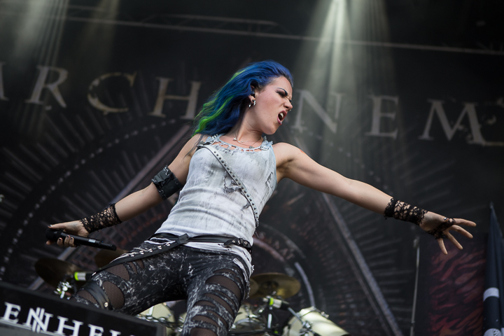 Arch Enemy @ Copenhell 2014, foto 6, foto's door Dorien Goetschalckx - FrontView Magazine
