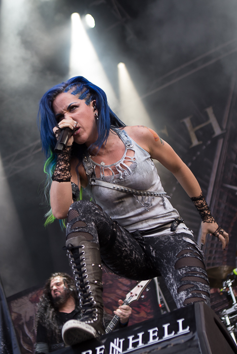 Arch Enemy @ Copenhell 2014, foto 7, foto's door Dorien Goetschalckx - FrontView Magazine