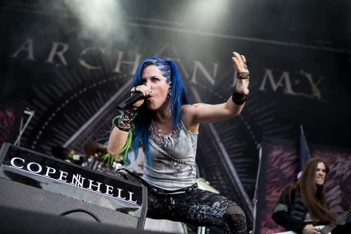 Arch Enemy @ Copenhell 2014, foto 16, foto's door Dorien Goetschalckx - FrontView Magazine