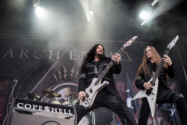 Arch Enemy @ Copenhell 2014, foto 18, foto's door Dorien Goetschalckx - FrontView Magazine