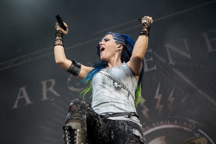 Arch Enemy @ Copenhell 2014, foto 20, foto's door Dorien Goetschalckx - FrontView Magazine