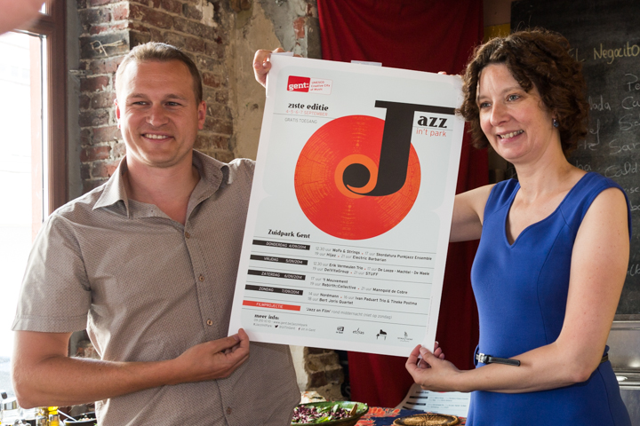 Persvoorstelling Jazz in 't Park @ El Negocito te Gent, picture 10, photographed by Guy Danneels - FrontView Magazine