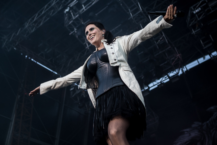 Within Temptation @ Copenhell 2014, foto 1, foto's door Dorien Goetschalckx - FrontView Magazine