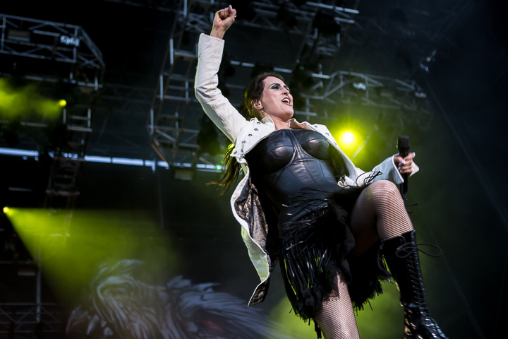 Within Temptation @ Copenhell 2014, foto 18, foto's door Dorien Goetschalckx - FrontView Magazine