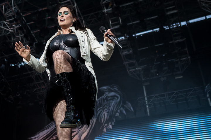 Within Temptation @ Copenhell 2014, foto 22, foto's door Dorien Goetschalckx - FrontView Magazine