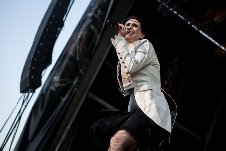Within Temptation @ Copenhell 2014, foto 23, foto's door Dorien Goetschalckx - FrontView Magazine
