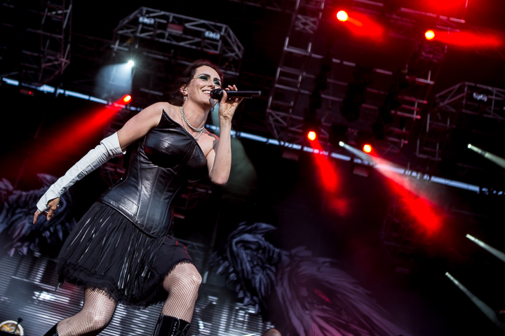 Within Temptation @ Copenhell 2014, foto 30, foto's door Dorien Goetschalckx - FrontView Magazine