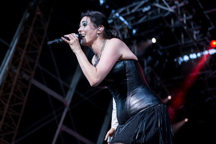 Within Temptation @ Copenhell 2014, foto 31, foto's door Dorien Goetschalckx - FrontView Magazine