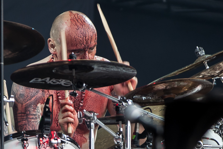 Behemoth @ Copenhell 2014, foto 36, foto's door Dorien Goetschalckx - FrontView Magazine