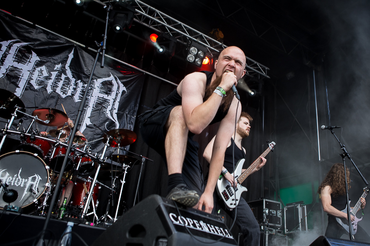 Heidra @ Copenhell 2014, foto 3, foto's door Dorien Goetschalckx - FrontView Magazine