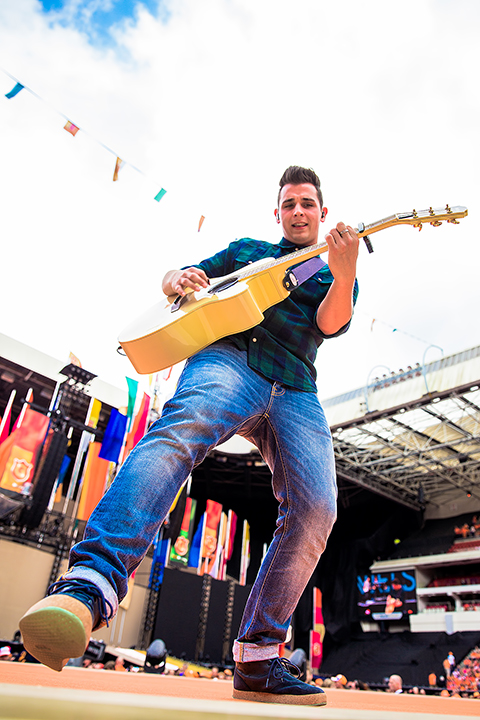 Nielson @ Philips Stadion Eindhoven, foto 6, foto's door Elke Briers - FrontView Magazine