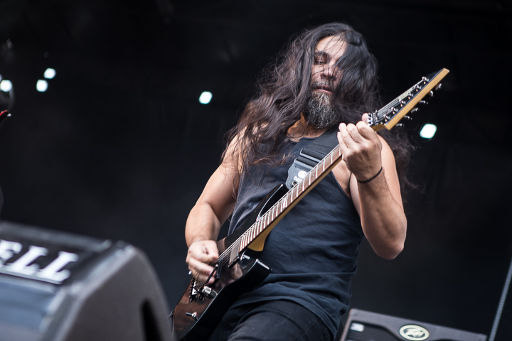 Obituary @ Copenhell 2014, foto 4, foto's door Dorien Goetschalckx - FrontView Magazine