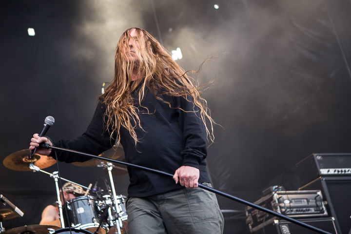 Obituary @ Copenhell 2014, foto 9, foto's door Dorien Goetschalckx - FrontView Magazine