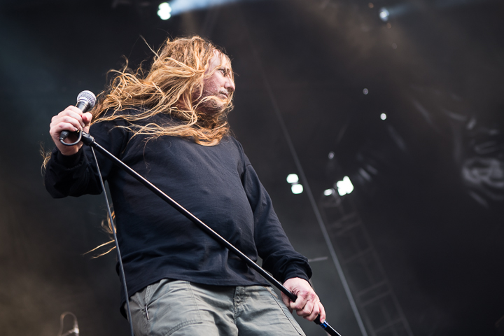 Obituary @ Copenhell 2014, foto 10, foto's door Dorien Goetschalckx - FrontView Magazine