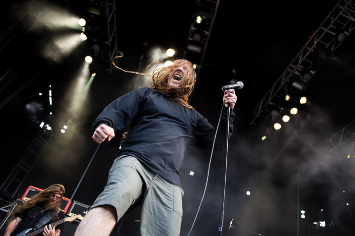 Obituary @ Copenhell 2014, foto 15, foto's door Dorien Goetschalckx - FrontView Magazine
