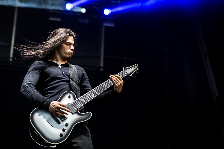 Suicide Silence @ Copenhell 2014, foto 14, foto's door Dorien Goetschalckx - FrontView Magazine