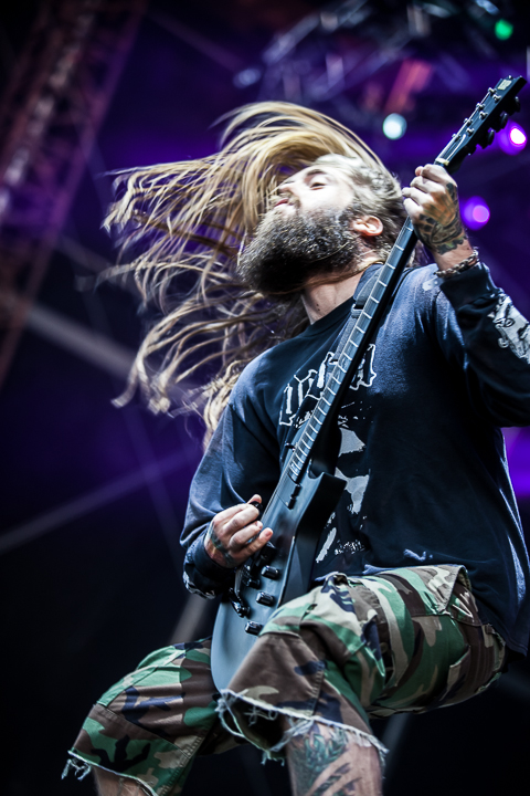 Suicide Silence @ Copenhell 2014, foto 21, foto's door Dorien Goetschalckx - FrontView Magazine
