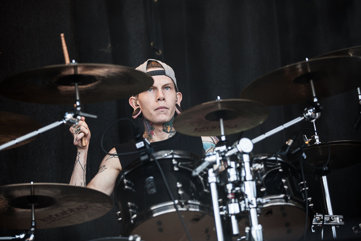 Thy Art Is Murder @ Copenhell 2014, foto 14, foto's door Dorien Goetschalckx - FrontView Magazine