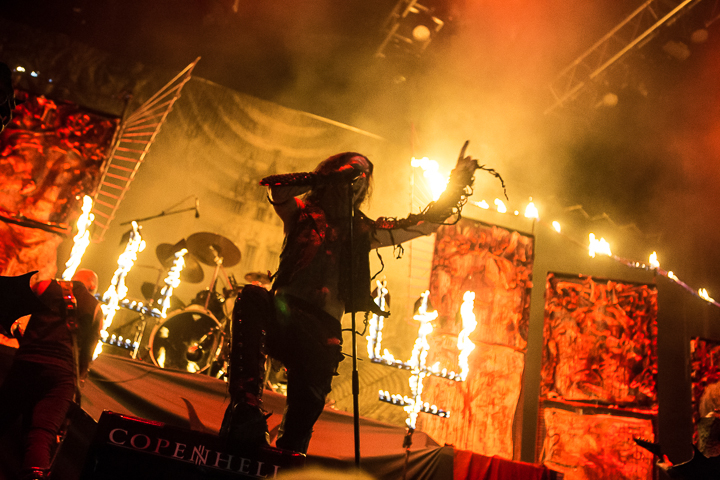 Watain @ Copenhell 2014, foto 10, foto's door Dorien Goetschalckx - FrontView Magazine
