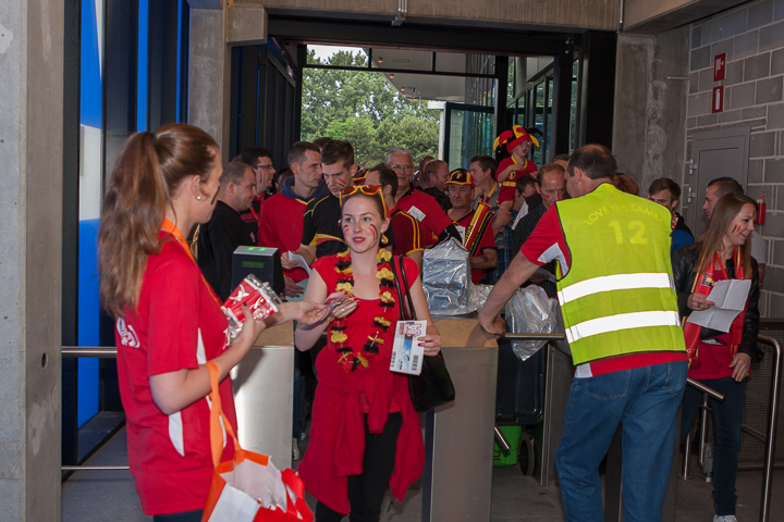 Love The Samba België - Algerije @ Ghelamco Arena, picture 2, photographed by Alex Wyckmans - FrontView Magazine